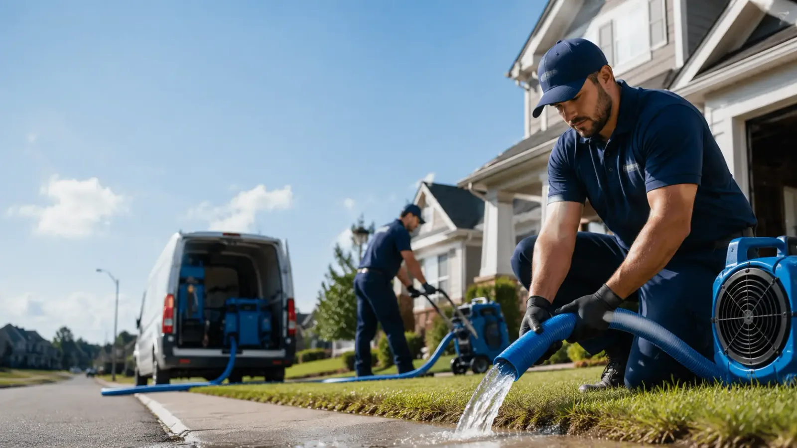Flood Damage Restoration in Whitehall, MI
